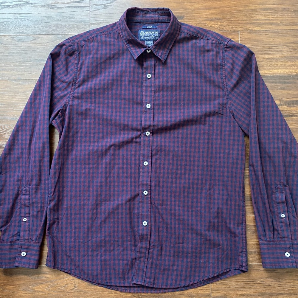 American Rag long sleeve button up size L